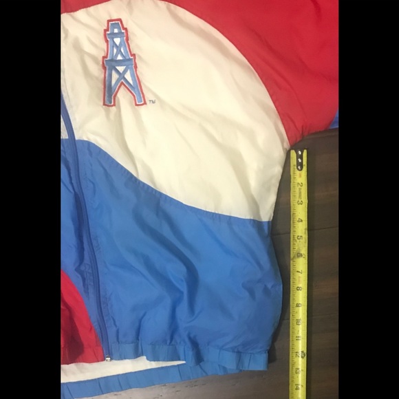 Oilers Vintage Light Jacket Size Large - Picture 4 of 12